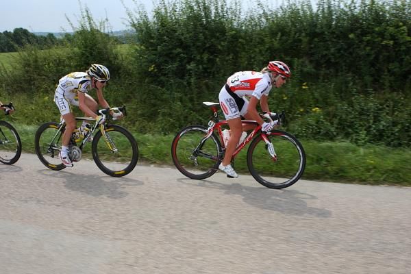 Olga Zabelinskaya (Safi-Pasta Zara) was third on GC behind Judith Arndt (HTC - Columbia Women) and winner, Annemiek Van Vleuten (Nederland Bloeit).