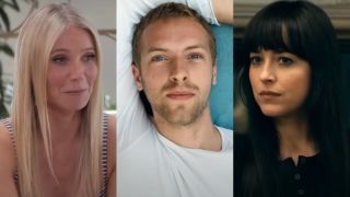 Gywneth Paltrow on The Kardashians, Chris Martin in The Scientist music video, Dakota Johnson in Madame Web.