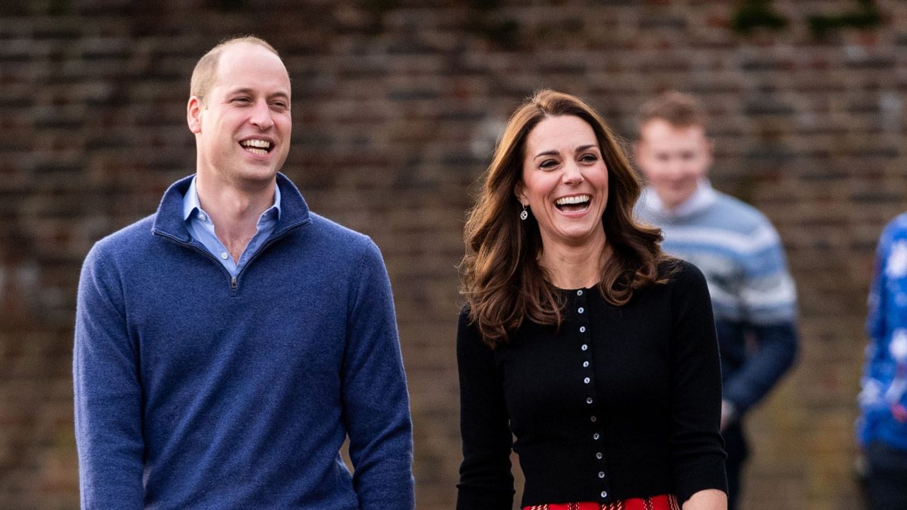 london, england december 04 prince william, duke of cambridge and catherine, duchess of cambridge attend a christmas party for families and children of deployed personnel from raf coningsby and raf marham serving in cyprus, at kensington palace on december 4, 2018 in london, england photo by mark cuthbertuk press via getty images