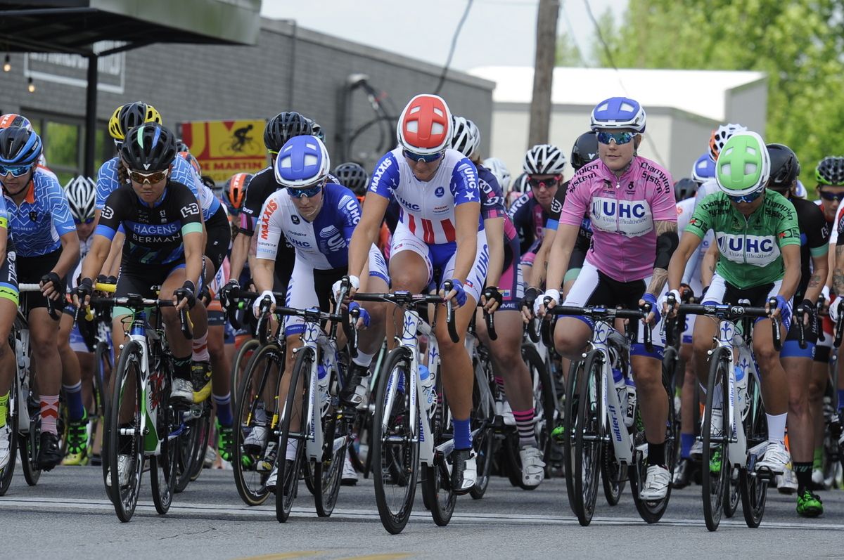 The women role out for the final stage