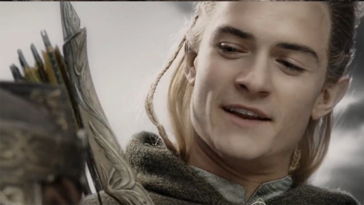 Legolas saying "what about side by side with a friend?" to Gimli in The Lord of the Rings: The Return of the King