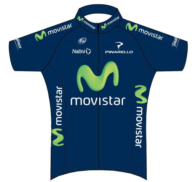 Movistar's 2013 team jersey