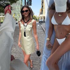 summer outfit collage