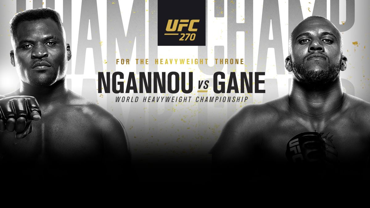 Streaming langsung UFC 270: cara menonton Ngannou vs Gane online