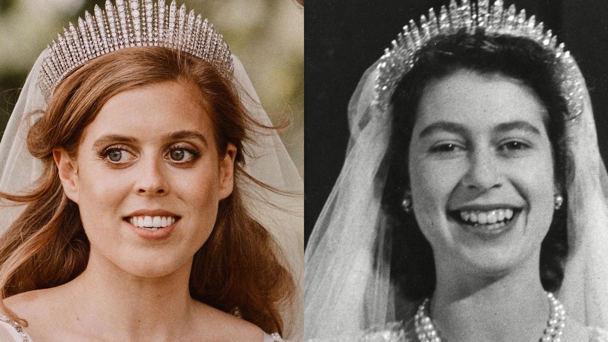 Princess Beatrice Wore Queen Elizabeth's Wedding Tiara Marie Claire
