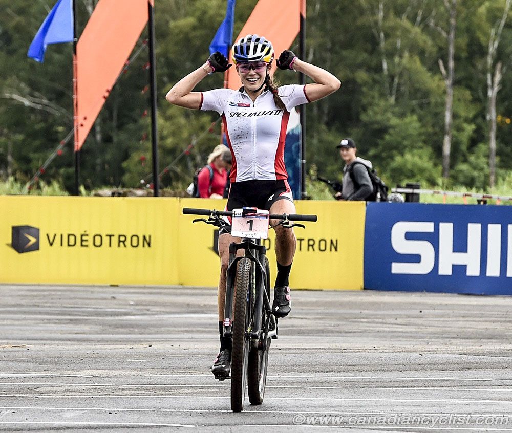 Kate Courtney (USA) Specialized Racing wins