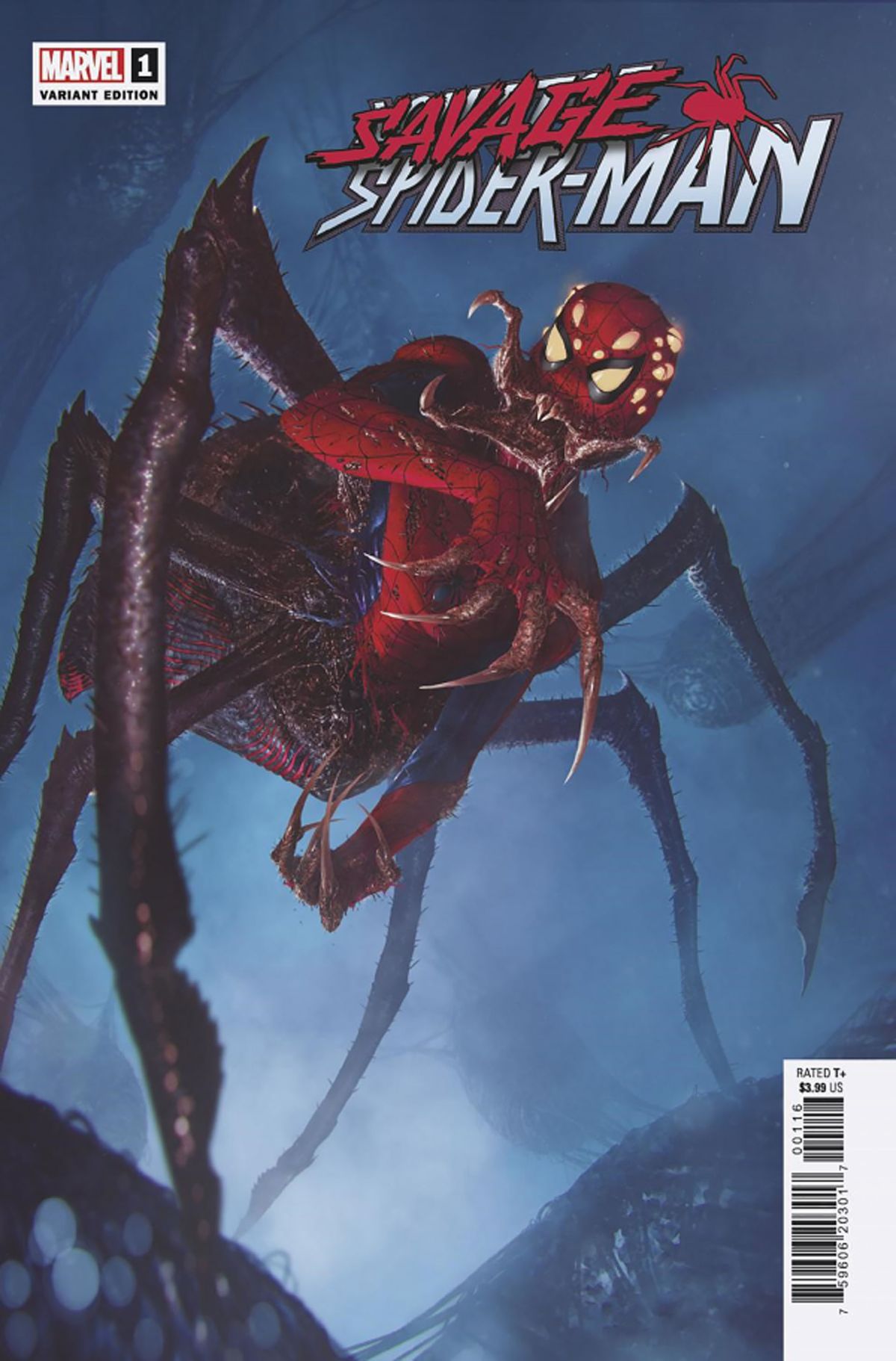 Savage Spider-Man #1 variant cover