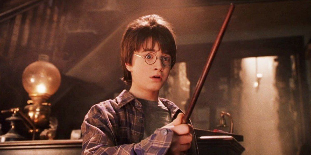 Daniel Radcliffe as Harry Potter in Harry Potter and the Sorcerer&#039;s Stone (2001)