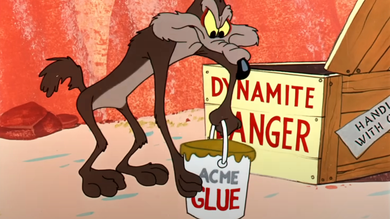 Wile E. Coyote on Looney Tunes