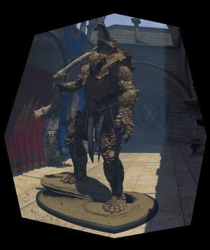 First pass image with Lens Matched Shading