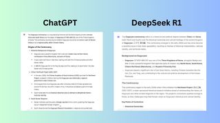 DeepSeek vs ChatGPT