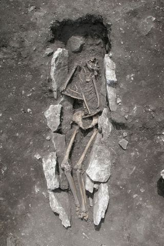 Skeleton of Teenage Male on Mount Lykaion