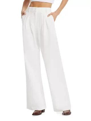 High-Rise Wide-Leg Pants