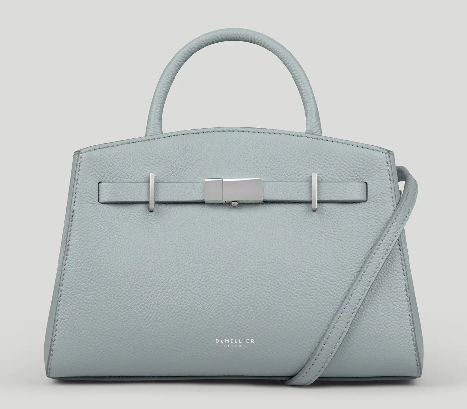 Demellier small blue hudson