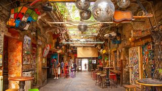 Szimpla Kert was one of Budapest's first ruin bars