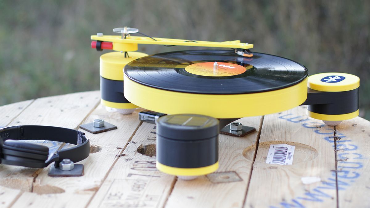 Lenco-MD is world&#039;s first 3D-printed modular turntable