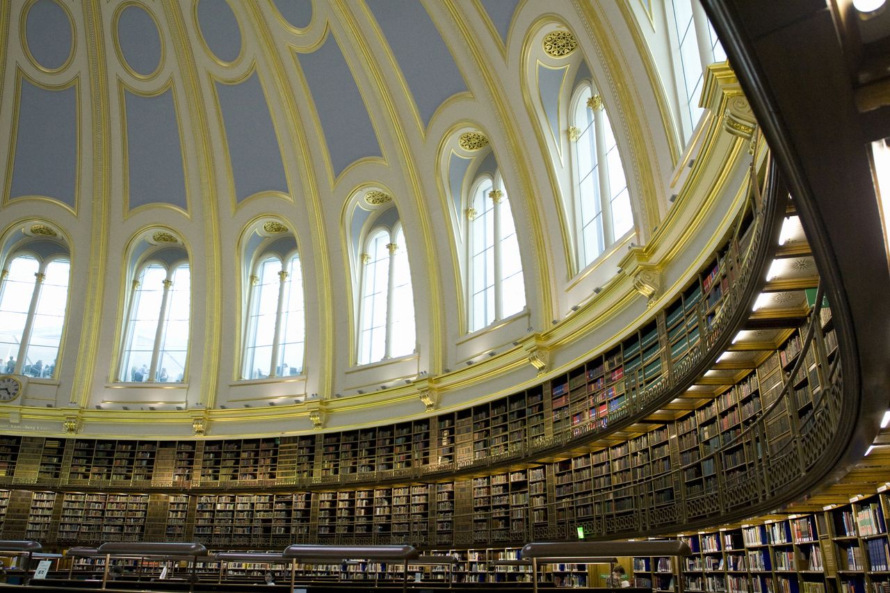 The British Museum&#039;s Reading Room.