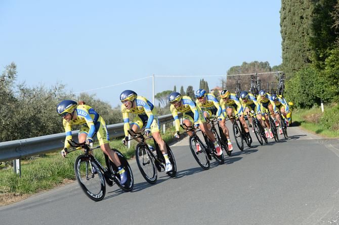 Tinkoff-Saxo limted Contador's losses with a fourth place