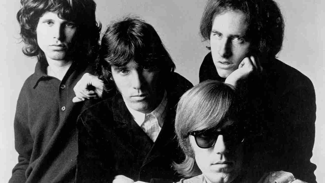 The Doors posing for a photograph in 1967
