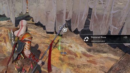 God of War Ragnarok shattered runes