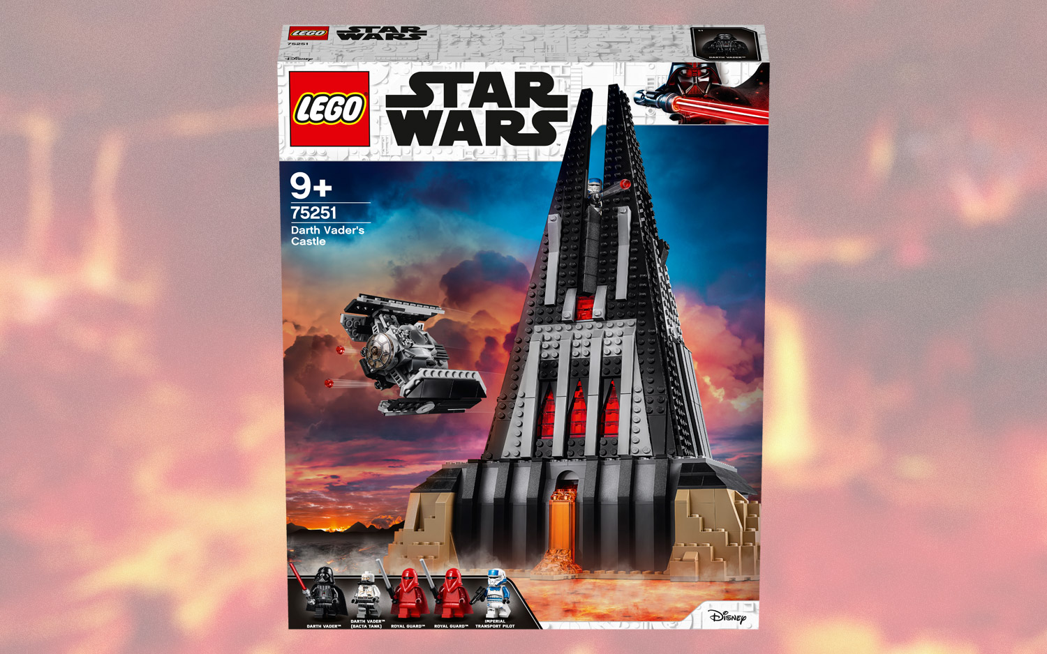lego star wars 2019 darth vader's castle set