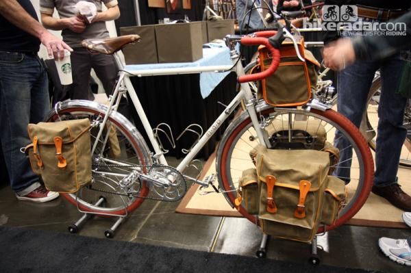Portland, Oregon-based MAP Bicycles showed off this well finished 650b touring bike.