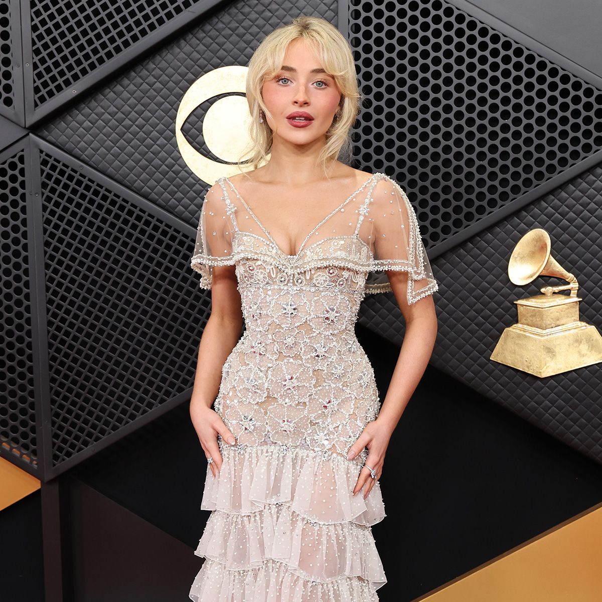 Sabrina Carpenter Grammys 2026 red carpet