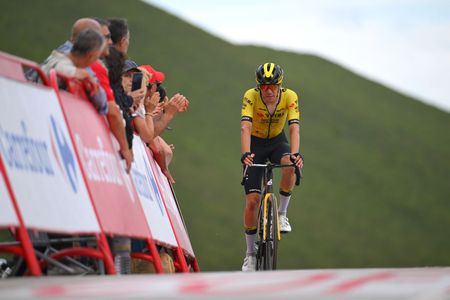 CIan Uijtdebroeks on Stage 13 of the 2024 Vuelta a España