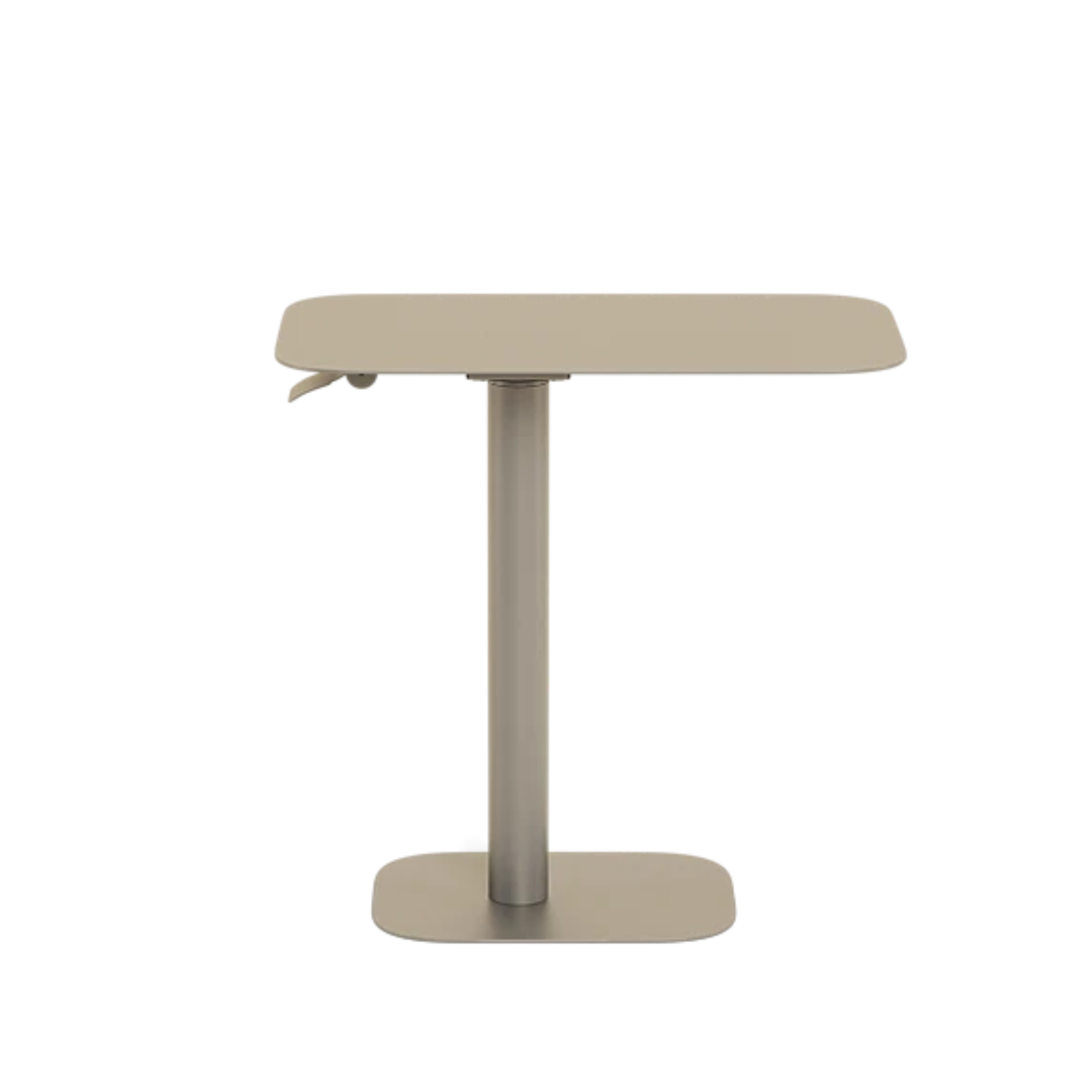 an adjustable side table