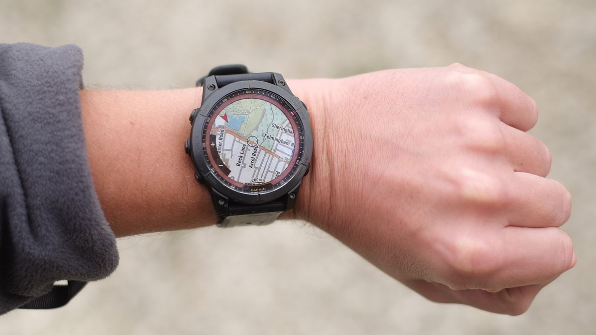 Garmin fēnix 7 Solar Multisport GPS Watch in the Fitness Trackers  department at