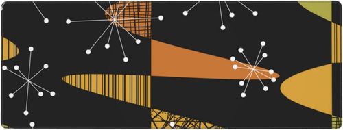 Atomic Age Gaming Mouse Pad Mat