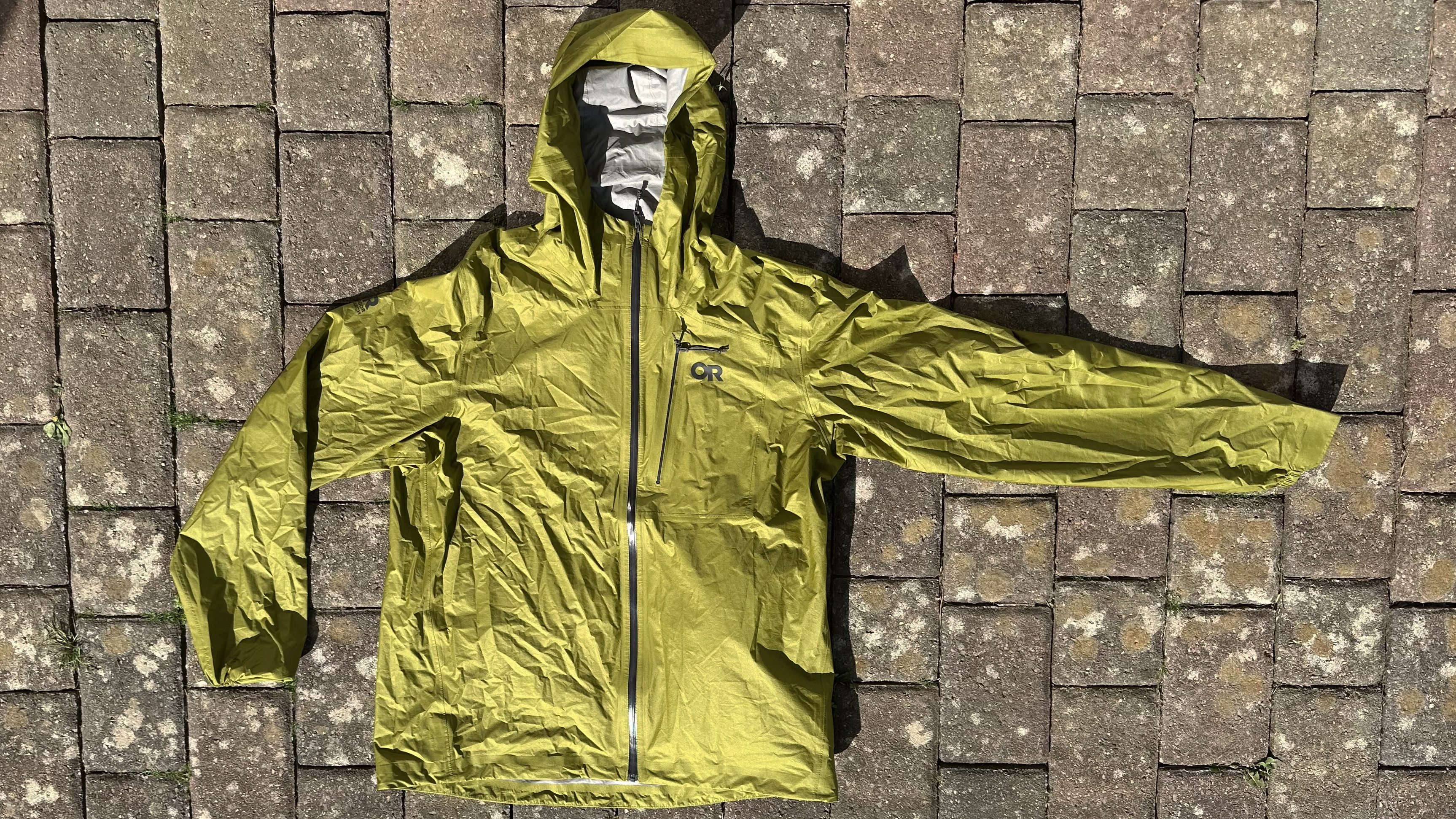 OR Helium UL Jacket laid flat