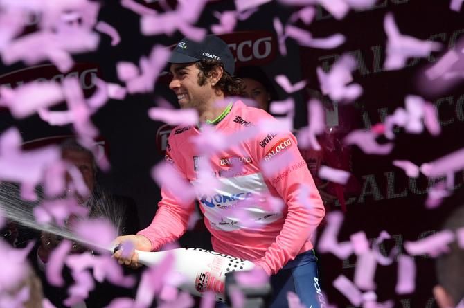 Michael Matthews (Orica-GreenEdge) gets another day in the maglia rosa