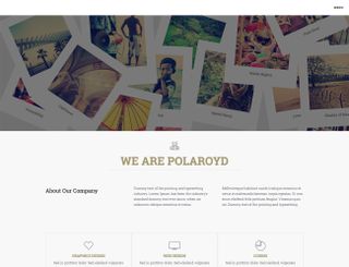 Free Bootstrap themes - Polaroyd