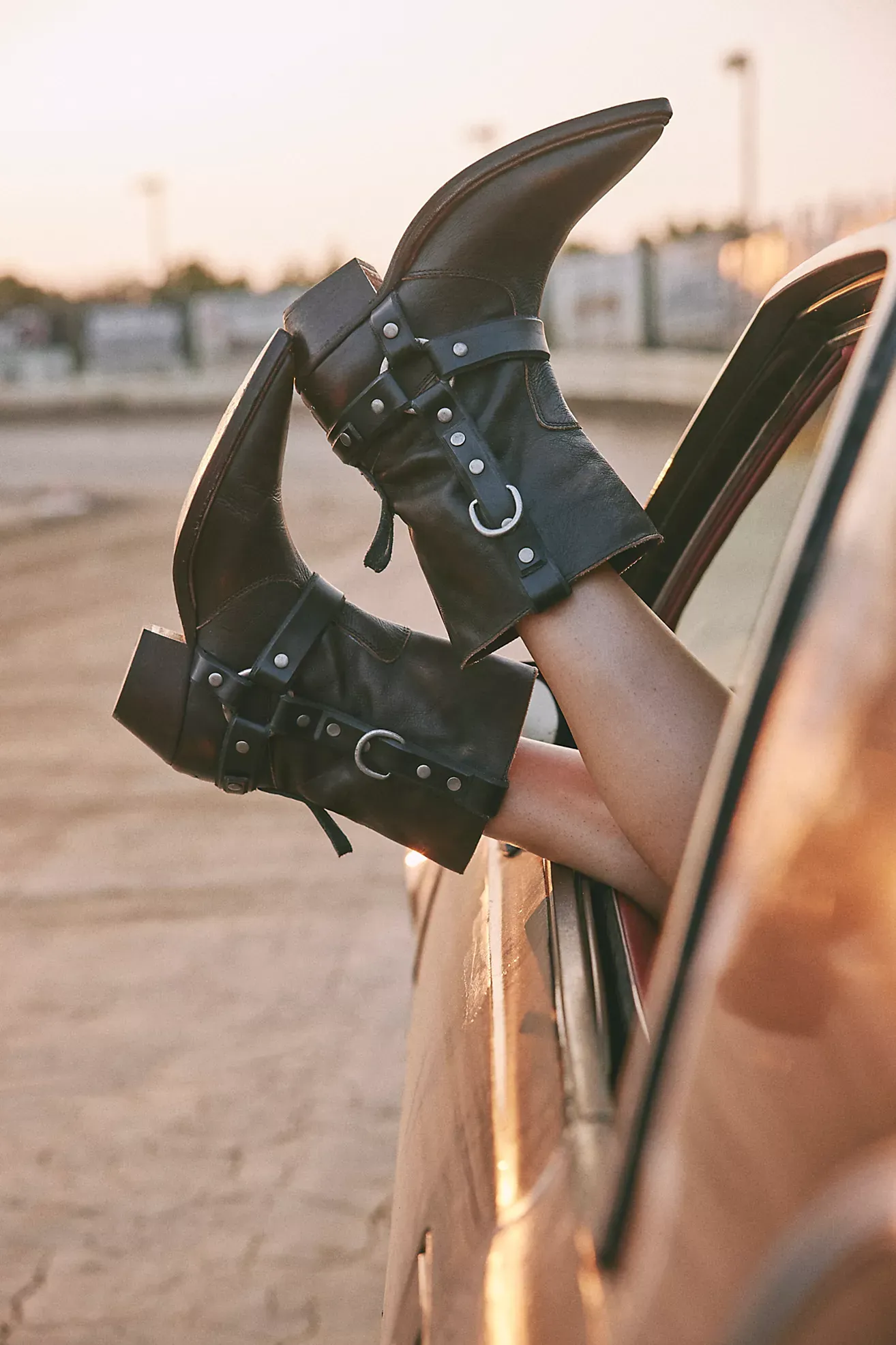 We the Free Abroad Harness Boots
