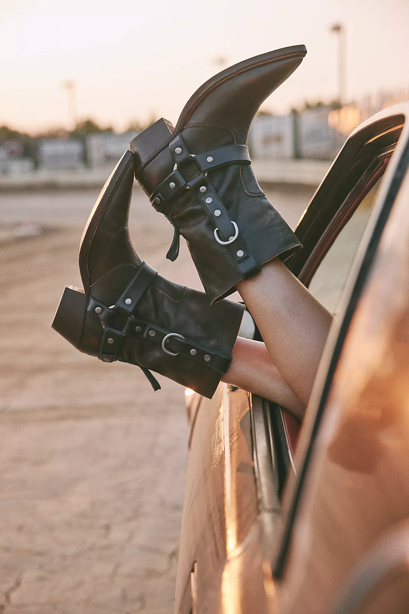 We the Free Abroad Harness Boots