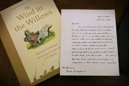 A copy of The Wind in the Willows.