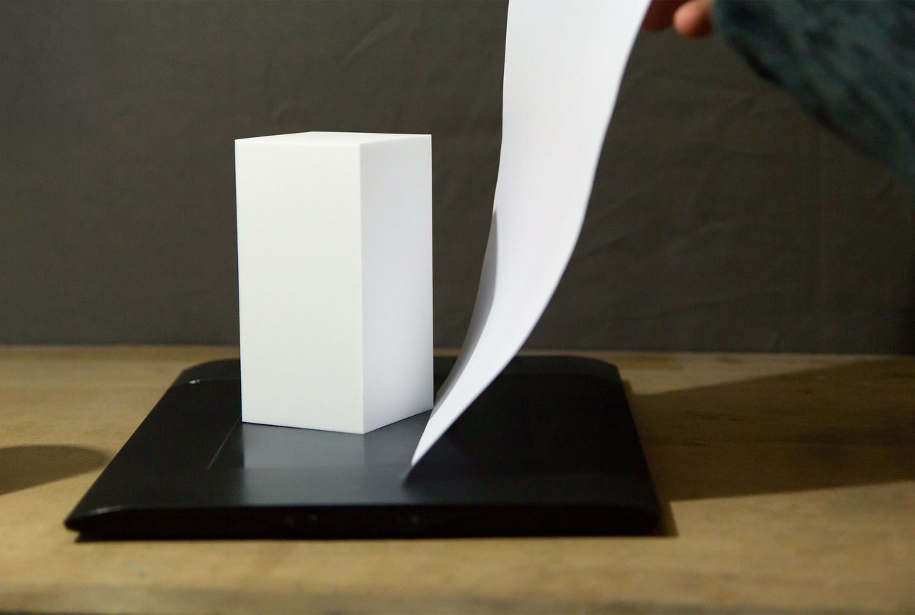 Distance of a material can effect reflective strength