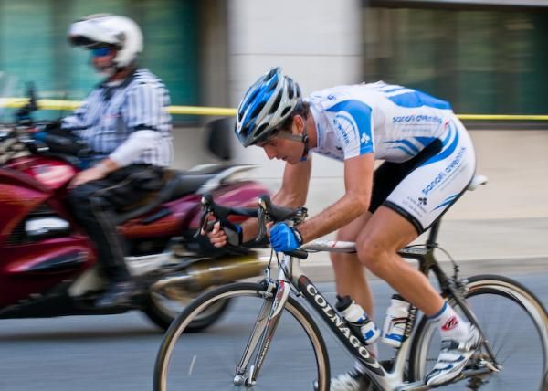 Joey Rosskopf (Team Type 1 Development) in a solo break.