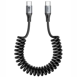 Sunguy coiled USB-C cable render.