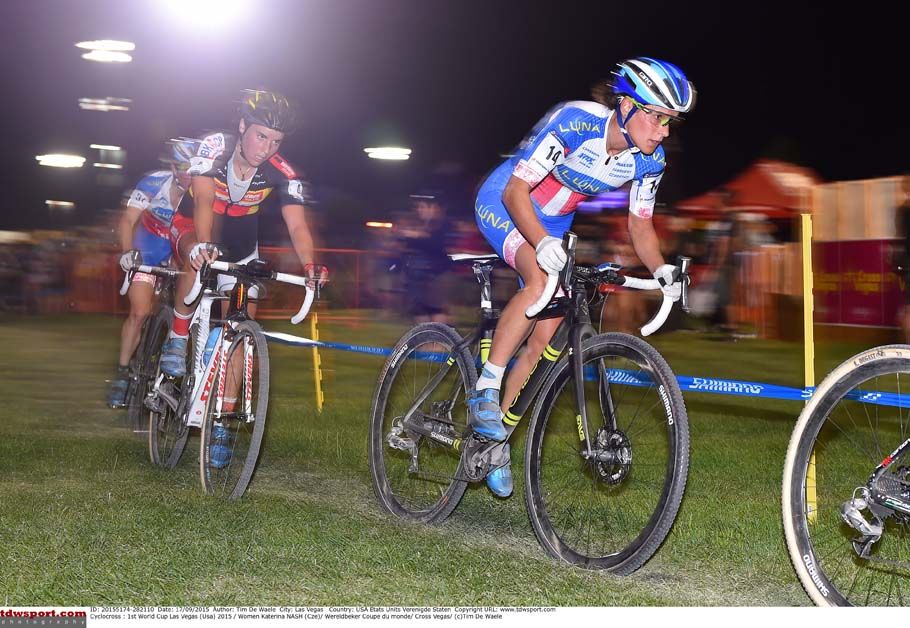 Katerina Nash leads Ellen Van Loy