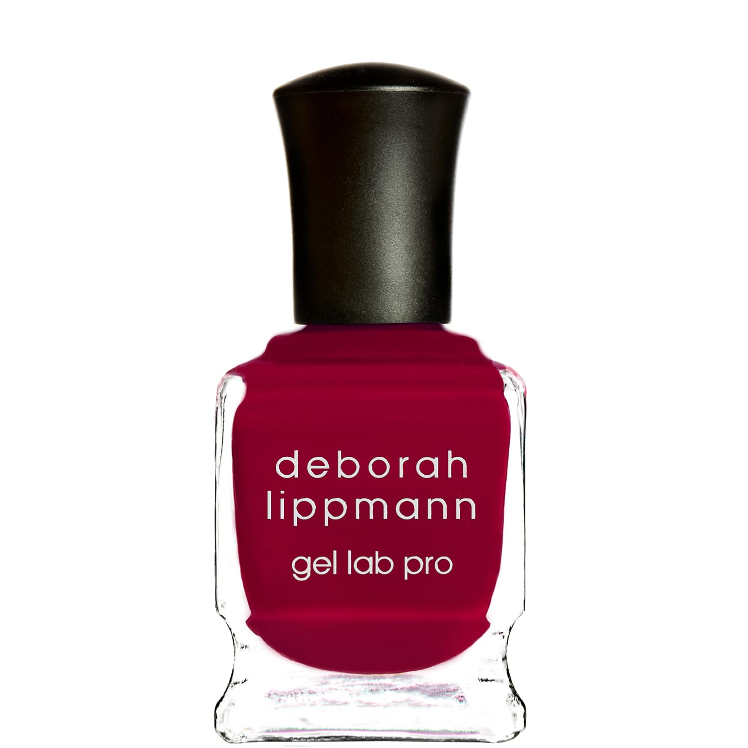 Deborah Lippmann Gel Lab Pro Nail Polish Treatment Enriched for Health, Wear, and Shine No Animal Testing, 21 Free, Vegan Red and Purple Colors