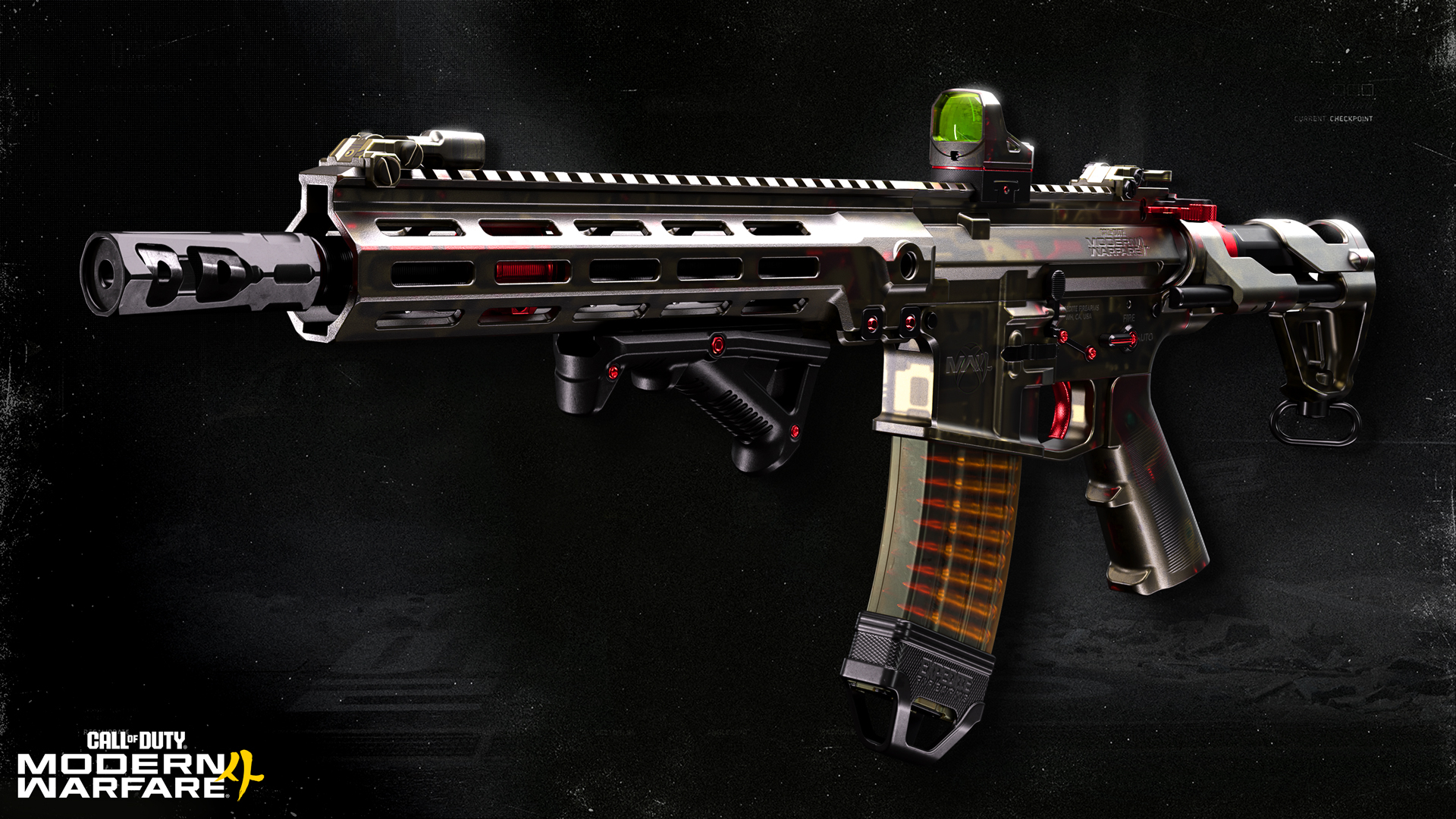 xbox gun call of duty modern warfare 4