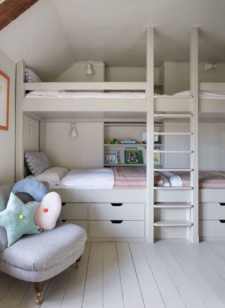 Renovated childrens bedroom