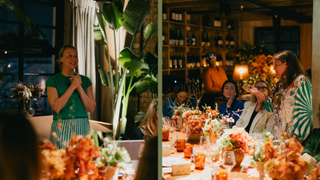 Speeches at the Design, Directed dinner