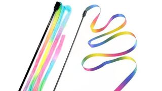 Lasouchoo Interactive Rainbow Wand Toy for pet lizards