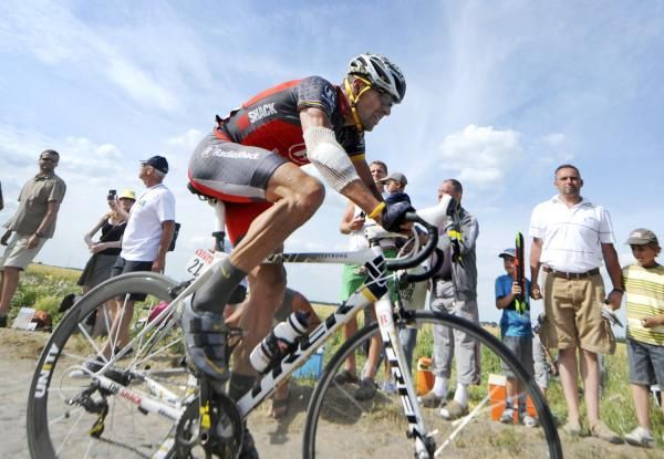Lance Armstrong said sometimes you're the hammer, sometimes the nail: today he was the nail.