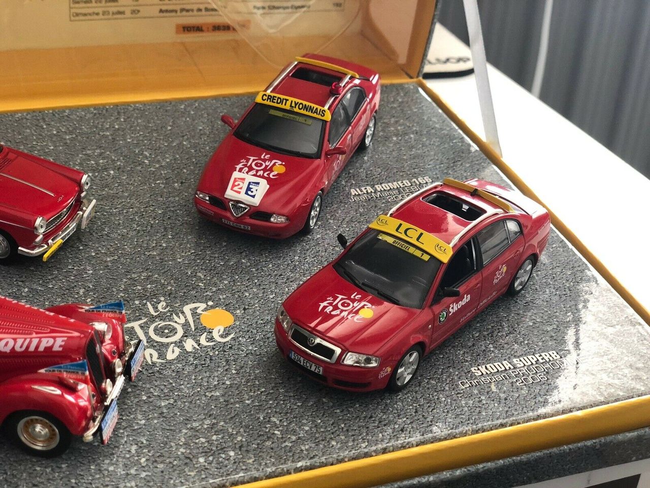 Into the modern age with Jean-Marie Leblanc&rsquo;s 2003 Alfa Romeo 166 and Christian Prudhomme&rsquo;s 2006 Skoda Superb