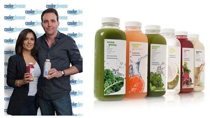 cooler cleanse salma hayek juices