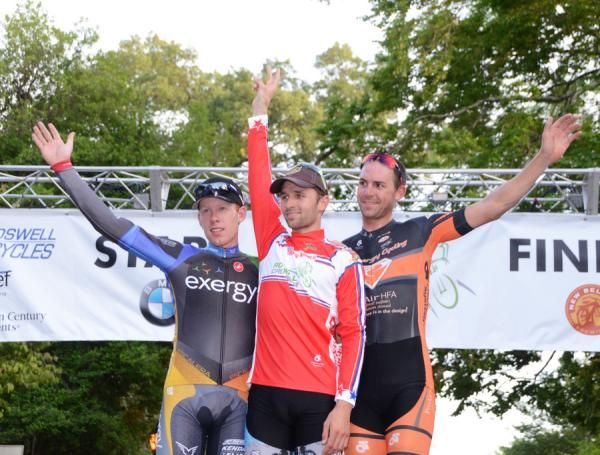 The Pro Men's Podium